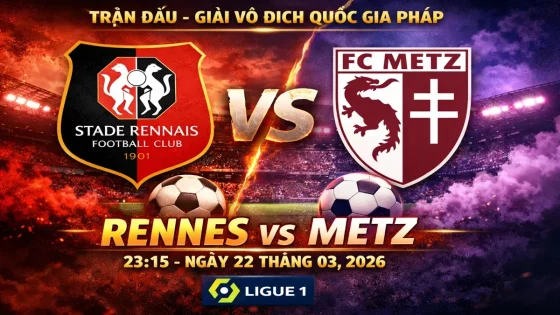 Rennes vs Metz 2026 03 22
